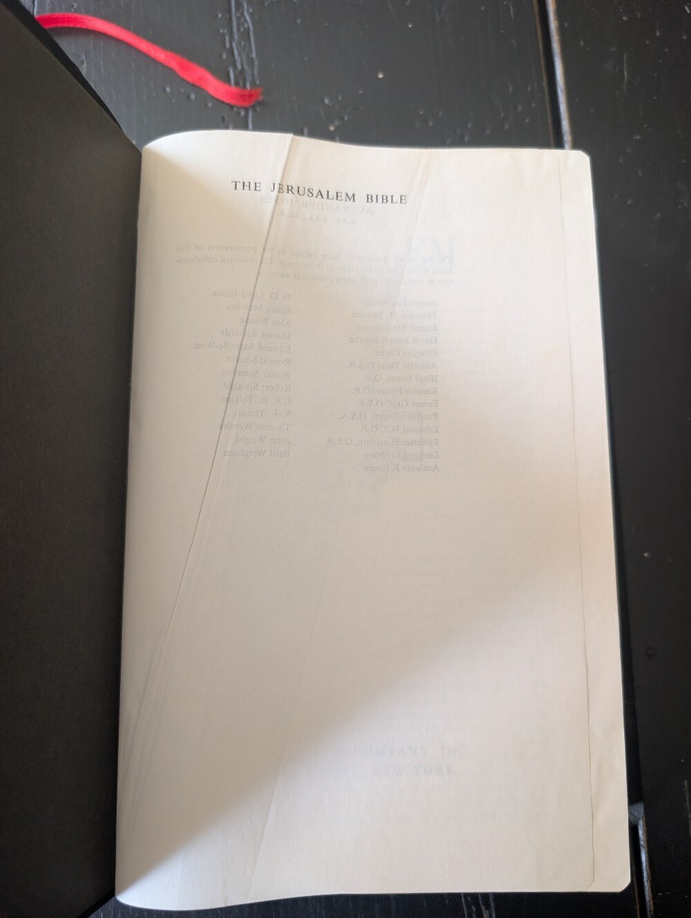 Rare Vintage First Edition of 1966 The Jerusalem Bible Signed by Anne Roche - Picture 10 of 15